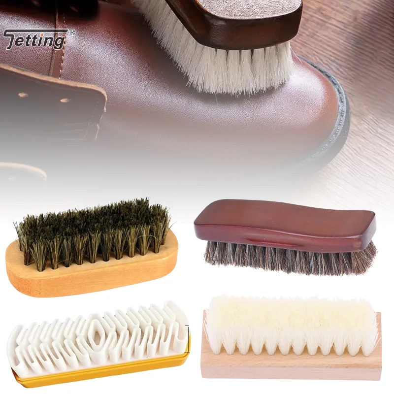 1Pc Multifunctional Shoe Brush Cleaning Tool Wood Handle For Slippers Sneaker Boot Brushes Cleaner Shoes Cleaning Brush