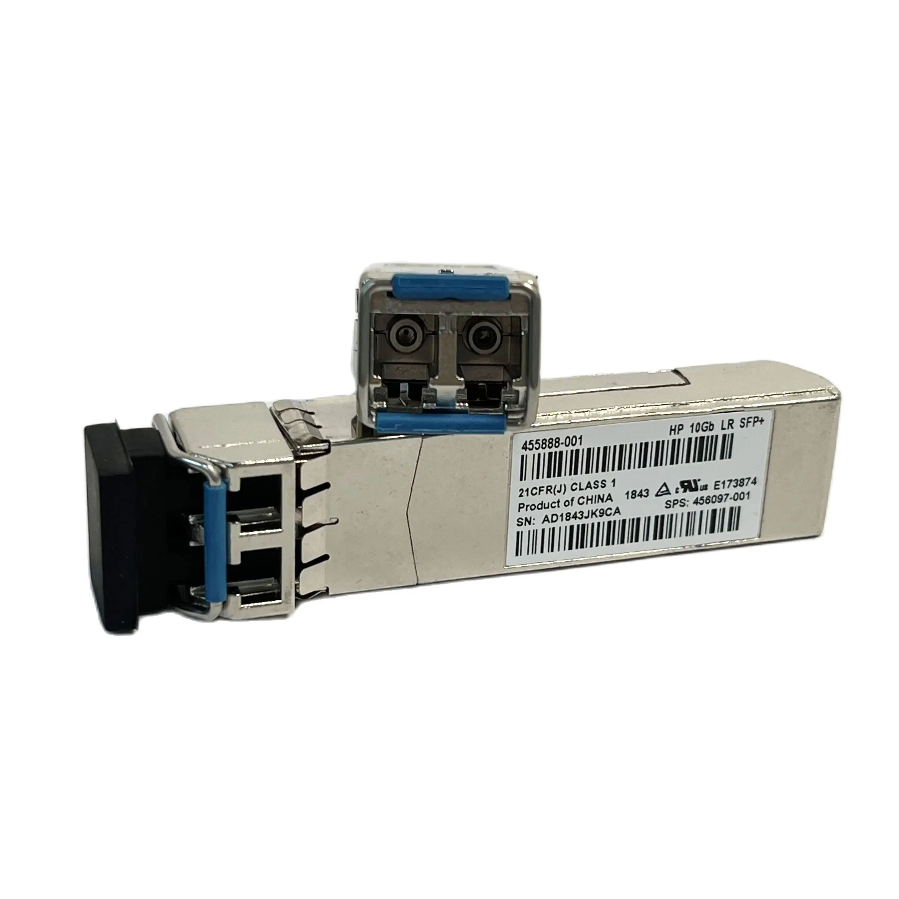 455888-001 HP 455886-B21 456097-001 BladeSystem 10GBASE-LR SFP+ 10G LR 1310nm 10km DOM LC SMF Transceiver Module