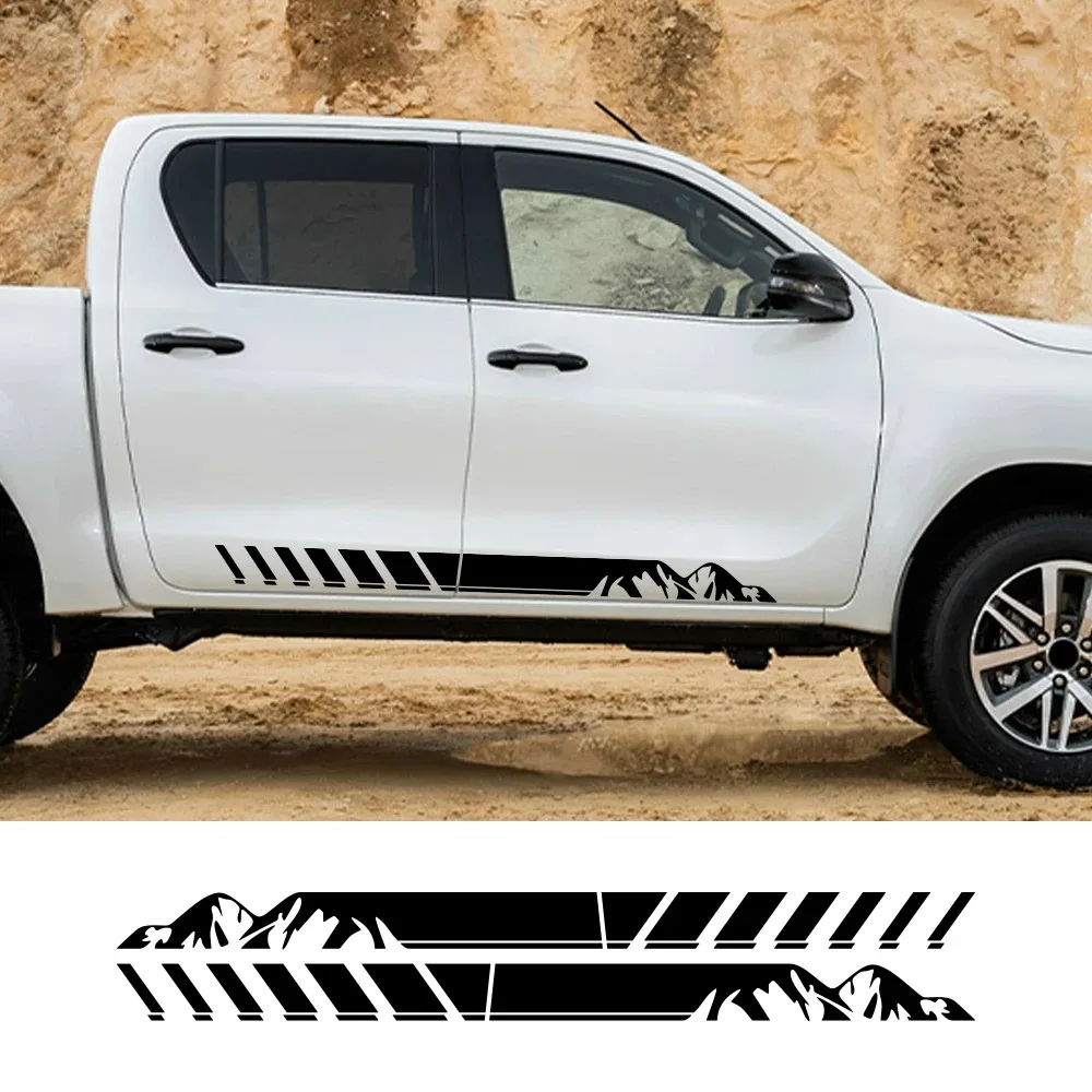 

2 шт. самоклеящиеся виниловые наклейки для внедорожников, декоративные аксессуары для кузова автомобиля, для Ford F150 F-150 Raptor