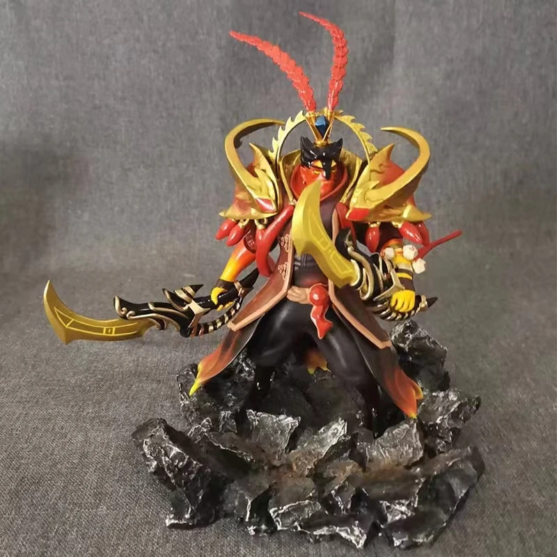 【In Stock】Original DOTA Anime Figurine Ember Spirit Statue Figures Cartoon Toy Collectible Model Toy A Nice Gift Keepsake