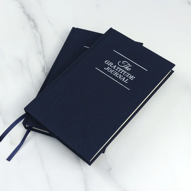 custom.Linen fabric cover love daily custom the gratitude journal