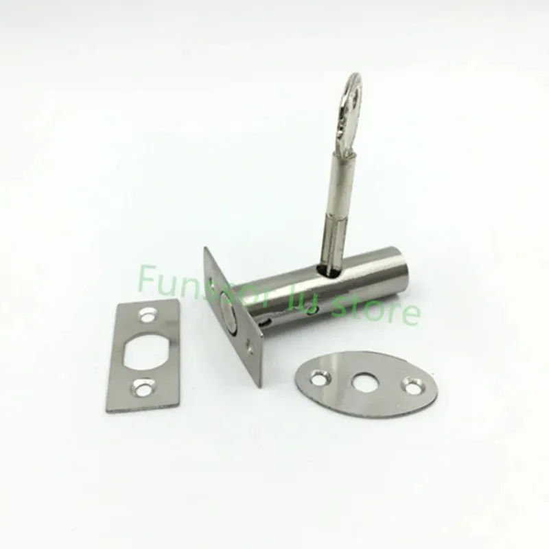 Tube Well Lock with Key Stainless Steel Pipe Tube Lock for Escape Aisle Fireproof Door Hardware cerradura Best Offer