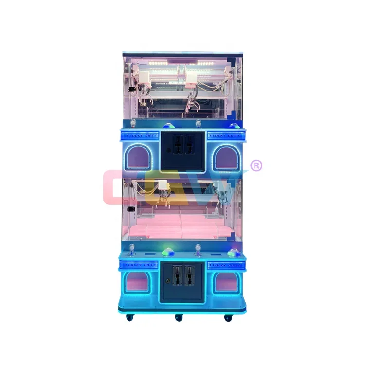 CGW Toy Grabber Gift Game Machine Wholesale 4 Players Claw Crane Machine Mini Arcade Claw Crane Machine For Small Business