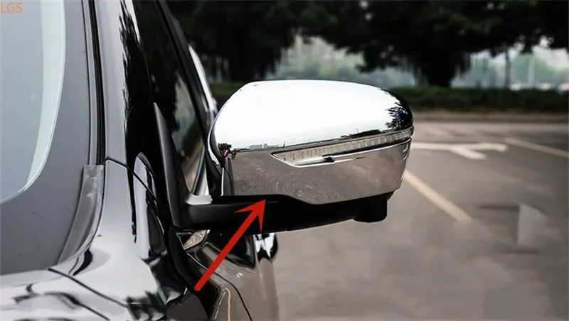 

For Nissan X-Trail 2014-2019 High-quality ABS Chrome Rearview mirror cover Anti-Rub protection Decoration Car styling