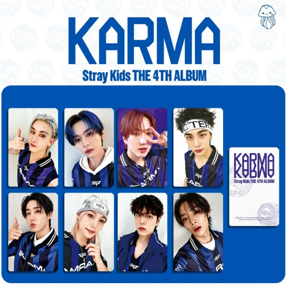 8PCS StrayKids DO IT KPOP Nieuwe Album Celebrity Fan Favoriete Foto's LOMO Carter Klassieke Kaart Lucky Card Gift