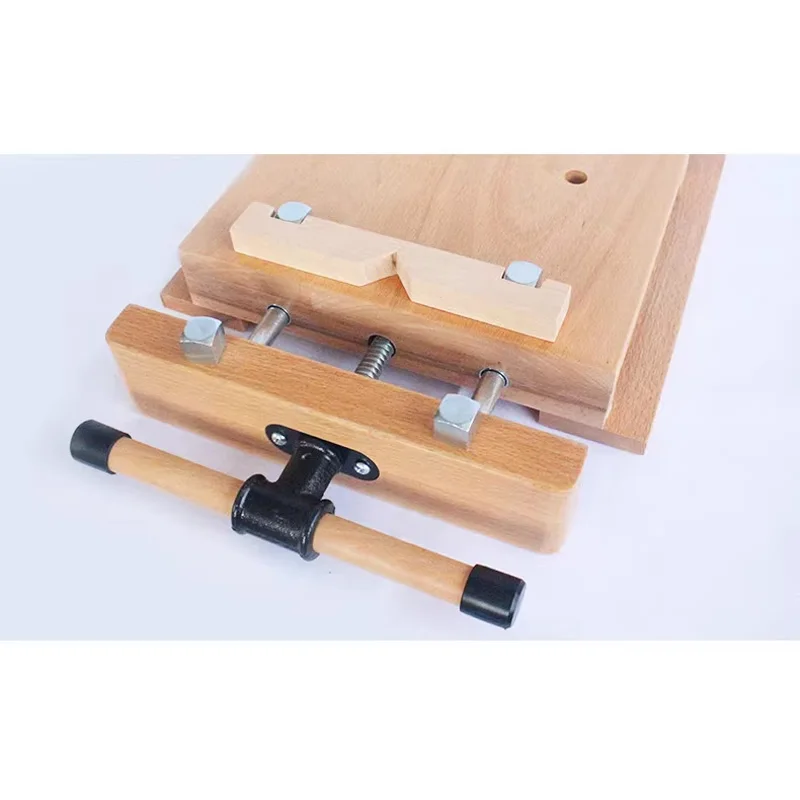 30-50CM Portable Woodworking Bench Desktop Wooden Vise Workbench Wood Clamping and Processing Tool