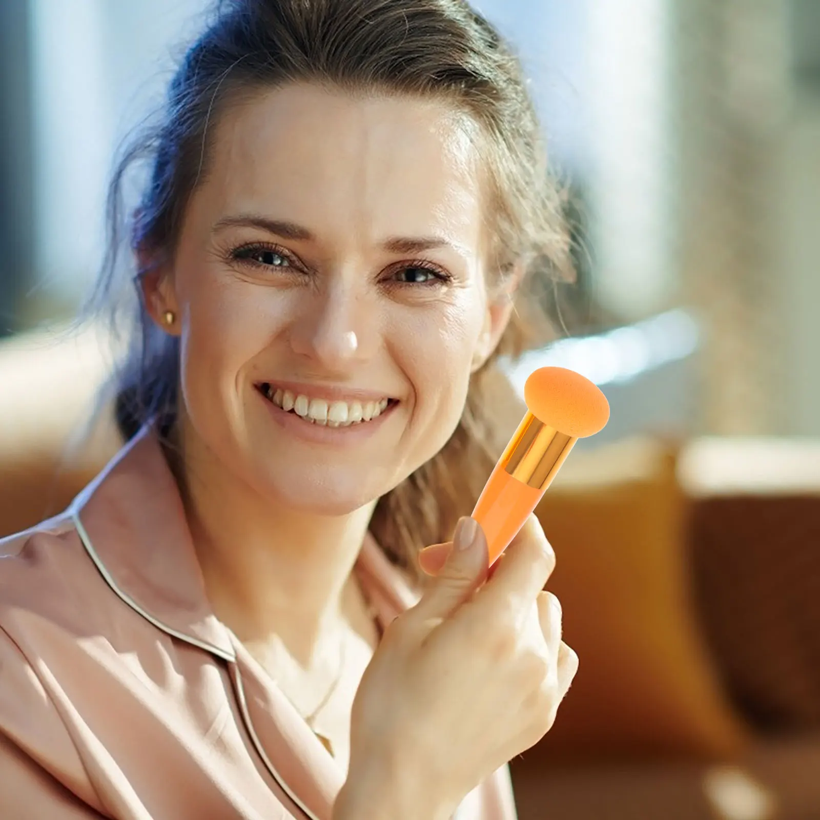 

3Pcs Beauty Makeup Sponge Set Soft Elastic Puff for Seamless Foundation Application Travel-Friendly Tools Daily Use