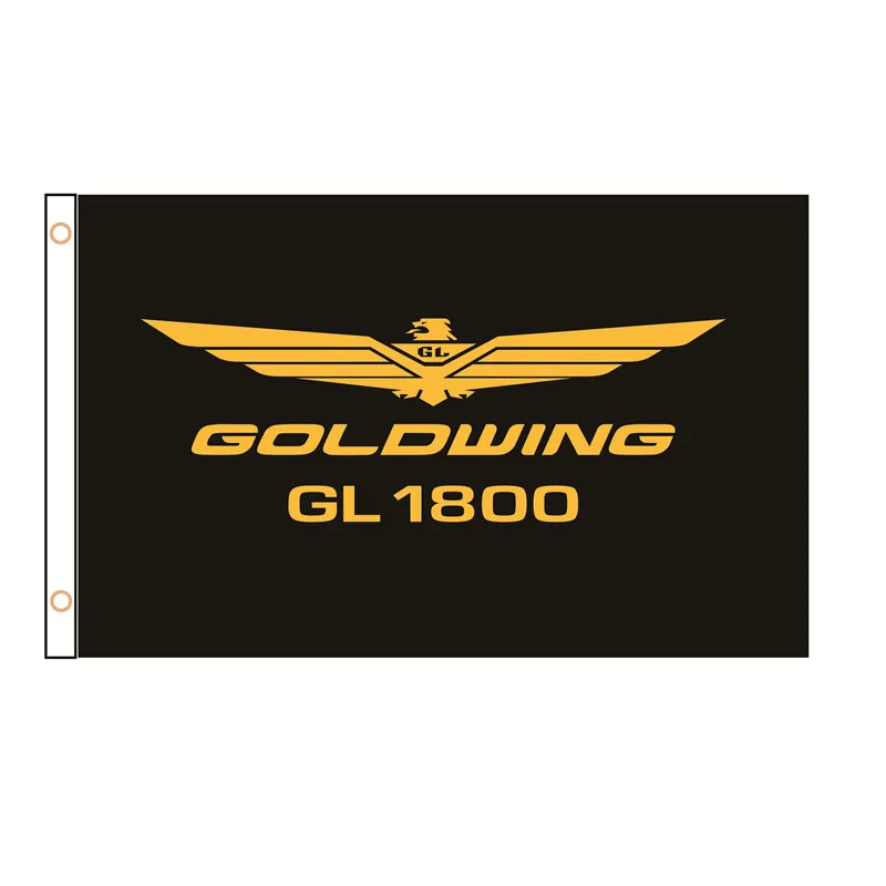 Free Design Goldwing Flag GL1800 GL1500 Banner 2ft*3ft 3ft*5ft  QZ-001