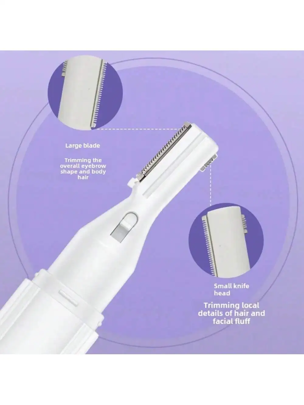 ماكينة تشذيب الحواجب الكهربائية لعام 2026 للنساء، أداة حلاقة صغيرة خاصة قابلة لإعادة الشحن للمبتدئين، قابلة لإعادة الشحن