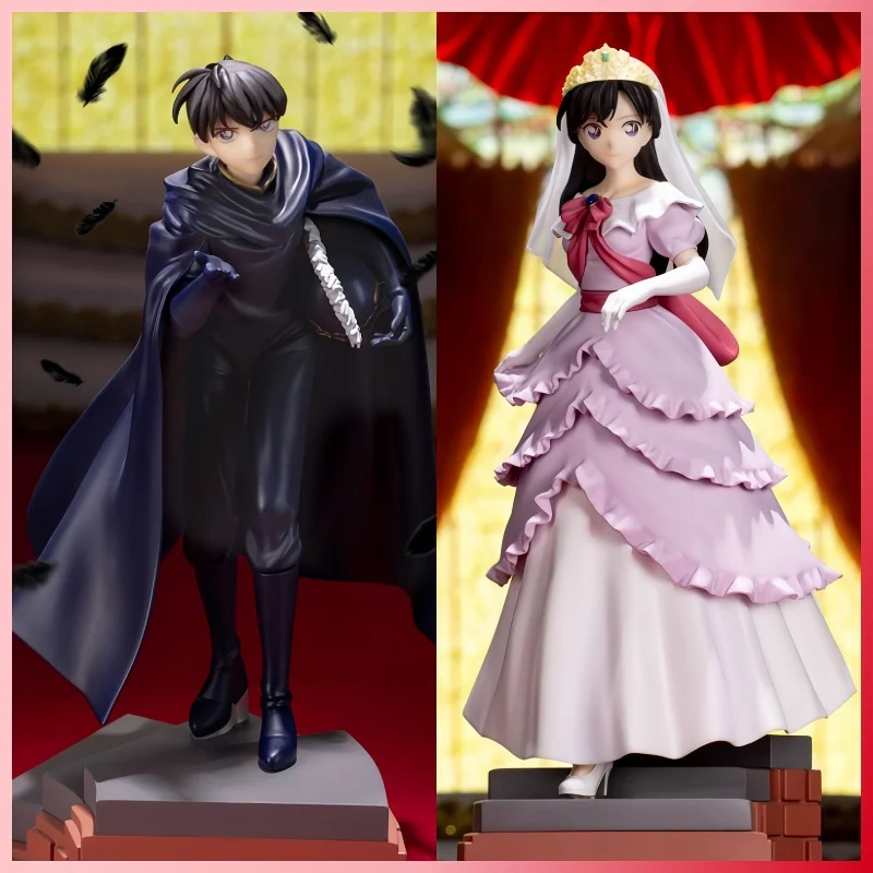 Sega Luminasta Detective Conan Kudou Shinichi Mouri Ran -Propose- Pvc Anime Action Figures Model Collection Toy