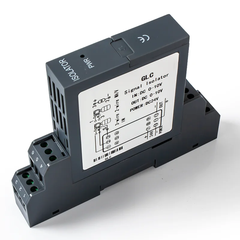 DC24V 1 en 1 sortie 0-10V 0-5V 1-5V 0-75mV transmetteur d'isolateur de Signal DC24V convertisseur de Signal de relais 4-20mA isolateur de Signal analogique