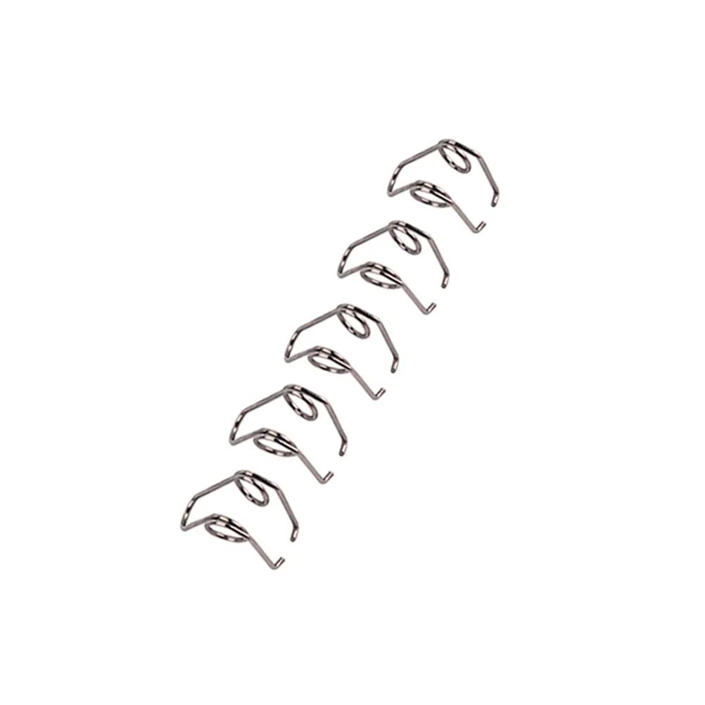 

5Pcs Trumpet Water Key Valve Springs Nickel Plated Replacement Parts for Brass Instrument Repair Trumpet Spring