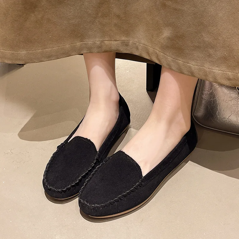 new-summer-casual-shoes-fashionable-pink-gray-yellow-flats-versatile-and-simple-women's