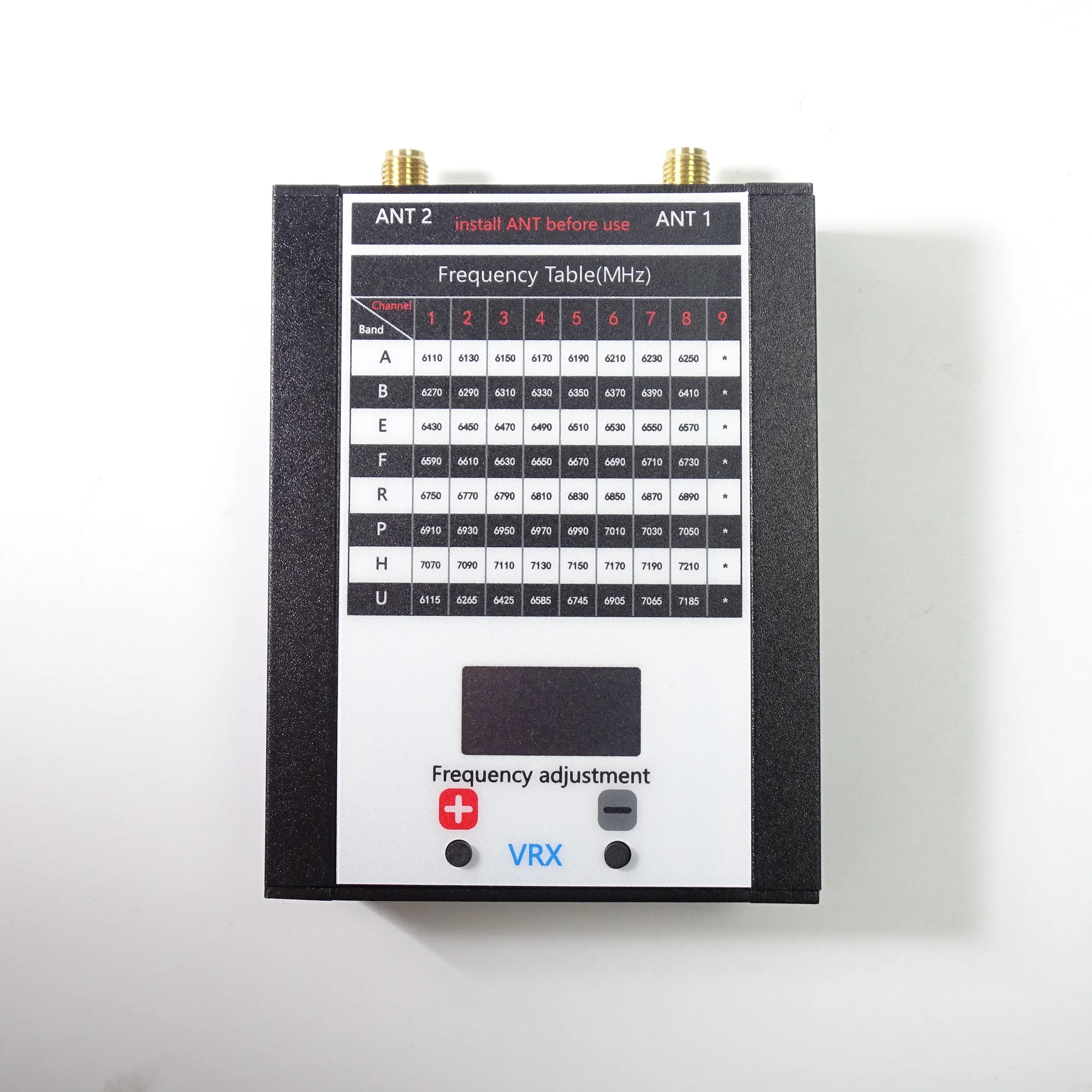 

FPVspeed VRX-S67B 6.1GHz 7.2GHz 6110-7210MHz 64CH with serial port -95dBm Wireless Video Transmission Receiver