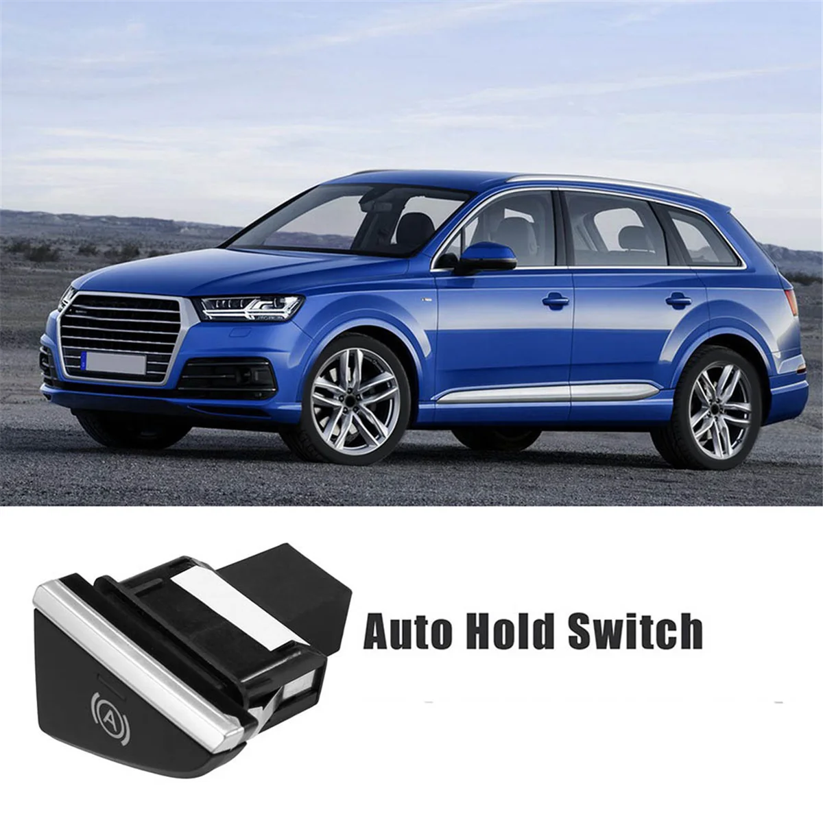 

Left Hand Drive Button for Hill Descent Assist Hill Descent Assist Switch Button 4M1927143B 8W1927143A for Audi Q7 A4 A5