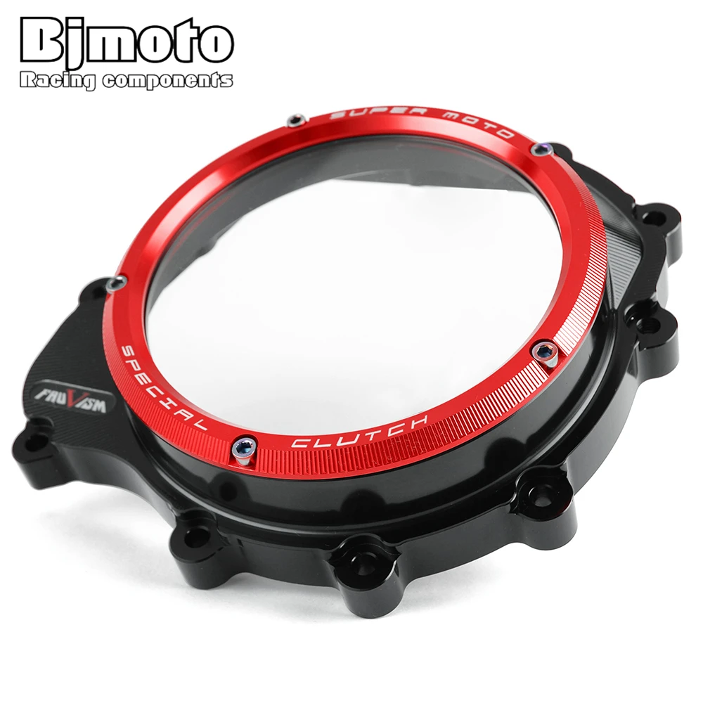 CNC Motorcycle Clear Clutch Cover For BMW F800GS F900GS 2023 2024 2025 2026 F800 F900 GS