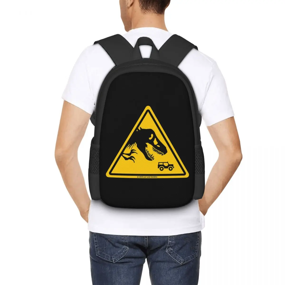 

Jurassic Park Student Backpack School Bag Hiking Travel Daypack for Boys Girls Fashion Bookbag Shoulder Bags