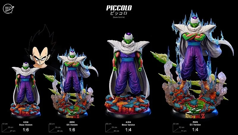 In Voorraad Wit Gat Drakenbal Gk Piccolo Namekian Krijger Die Voor Het Eerst Naar Huis Terugkeert Naar Huis Harsstandbeeld Modelfiguur