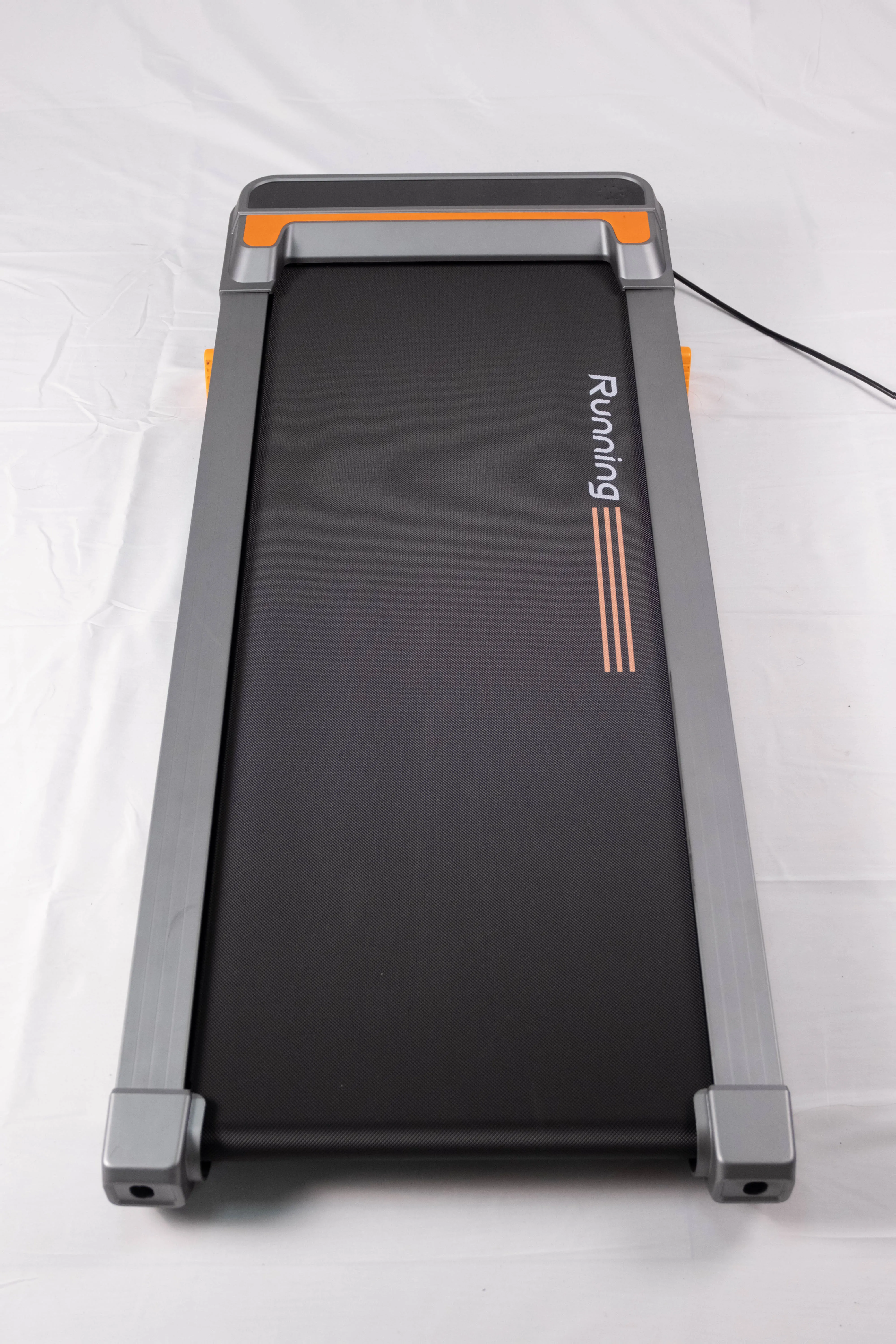 Walking Jogging Climbing 3-in-1 Under Desk Treadmill 3-Level Manual Incline Walking Pad with Motor Control, LED Display for Home
