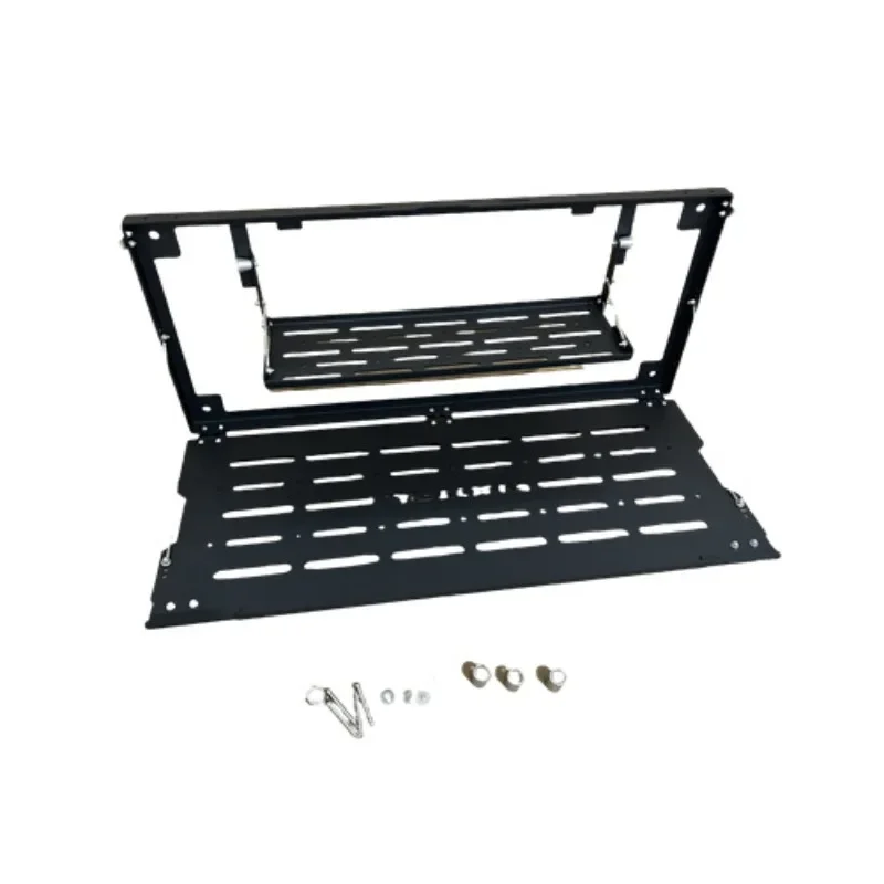 

Folding trunk storage rack