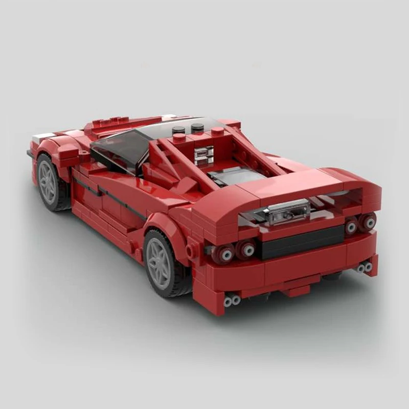 exquisite F50 speed champions bricks super sports supercar race car blocks custom motor building moc unique klocki display