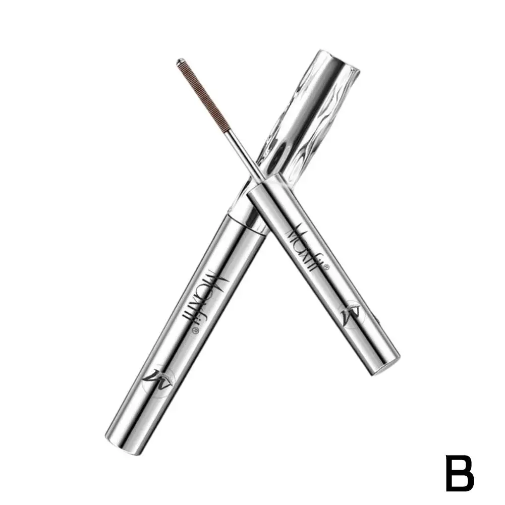 Mascara en Tube d'acier, imperméable et résistant à la sueur, sépare chaque cils, maquillage épais et volumineux, cosmétiques