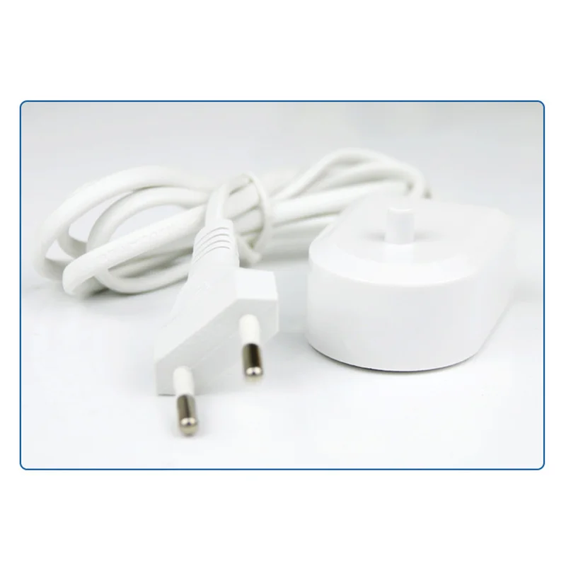 Replacement Charger for Philips Toothbrush EU Plug Charging Kit Waterproof White Holder Base Hx6100 HX6721/3296/3216