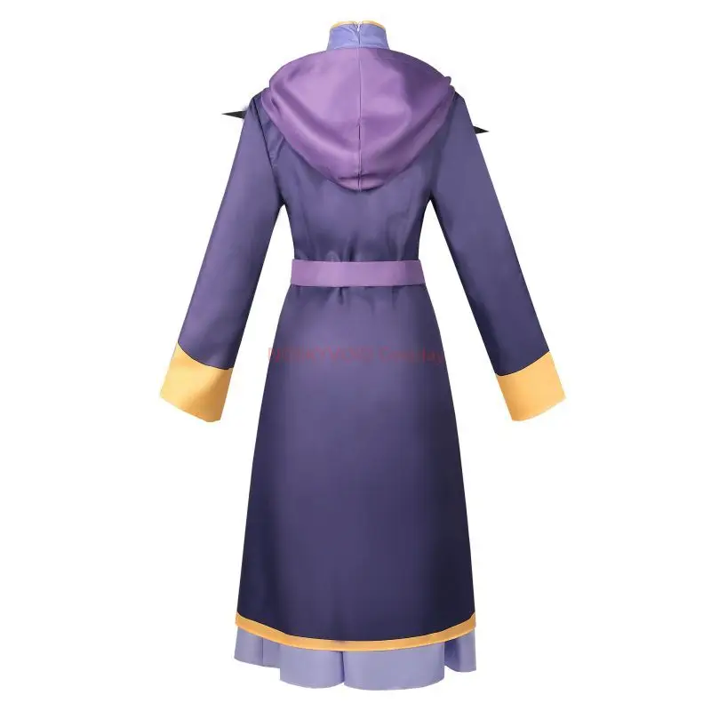 Anime Wiz Cosplay Costume Konosuba: God`s Blessing On This Wonderful World! Wizu Magician's Robe Sets The Witch Of Ice Costumes