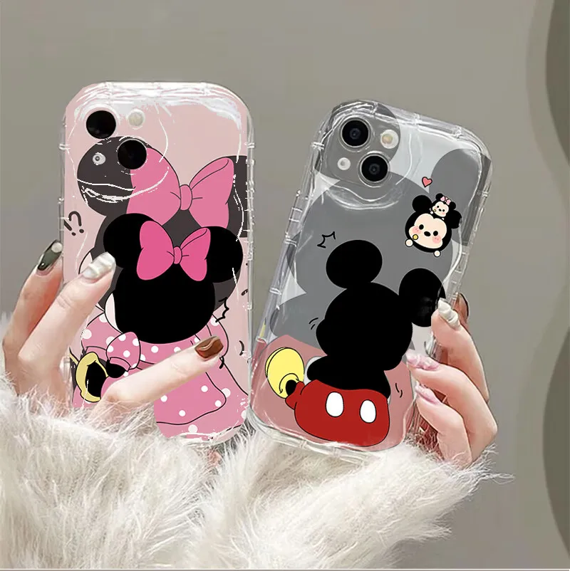 Mickey Minnie 3D Ear Case Cover For Samsung Galaxy S25 S24 S23 S22 S21 Plus Ultra S20 S21 S24 FE A55 A54 A53 A16 S23+ 5G Case - náhled 6