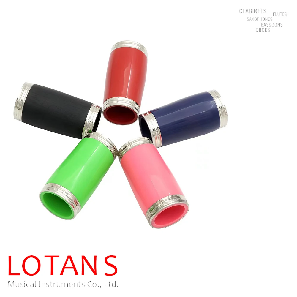 

Wholesale 17 key ABS tube body color Bb tone barrel 2pcs clarinet accessories