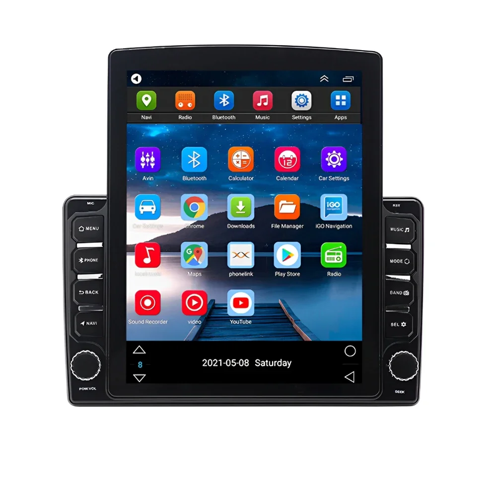 لنماذج دودج/جيب/كرايسلر/جنرال موتورز 9.7-in Android15 نظام ملاحة داخل السيارة مع CarPlay + Android Auto/2 + 32G مدمج #2