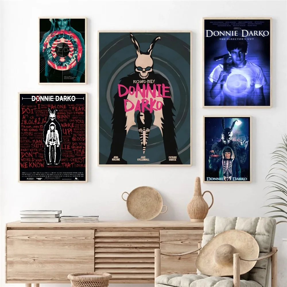 Movie D-Donnie Darko Poster Paper Print Home Living Room Bedroom Entrance Bar Cafe Art Painting Decoration