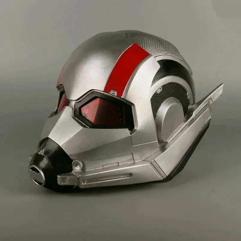 Película Ant-Man y la avispa casco LED Ant-man máscara Cosplay Scott casco LED máscara accesorios fiesta de Halloween Prop + 5We Cosfam