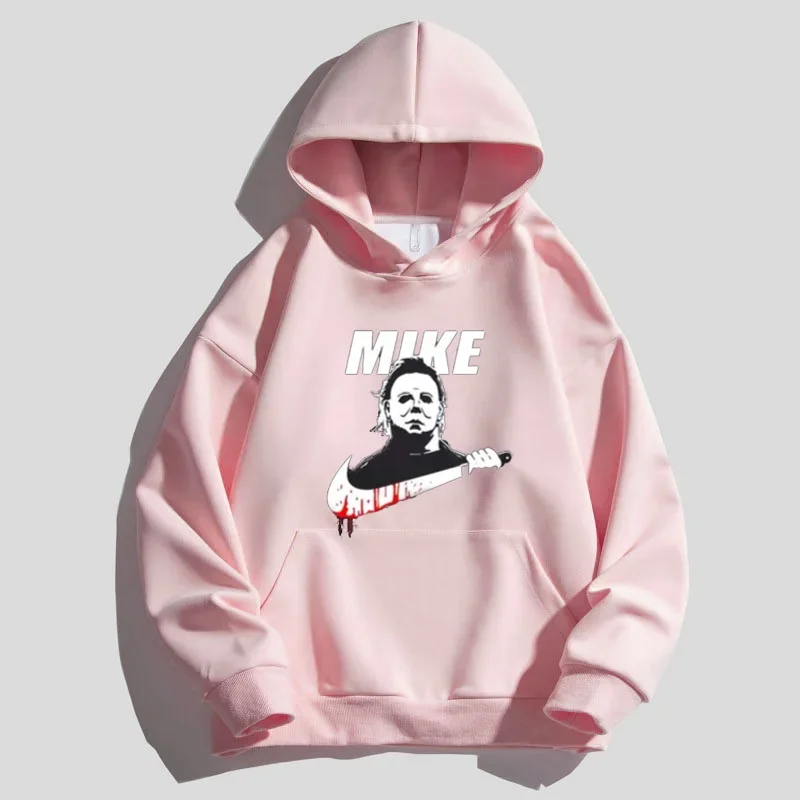 Halloween Michael Myers Hoodie Men Women Horror Movie Hip Hop Hoodies Sweatshirts Coats Pullover Fleece Sweater Brand Clothes