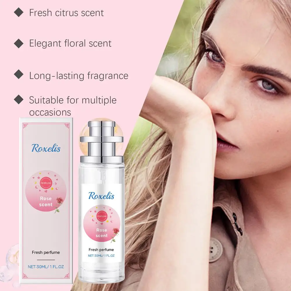 30ml Flower Perfume Fragrance For Women Long-lasting Fresh Light Scent Good Girl Perfume Body Spray Sweet Floral Fruity Notes