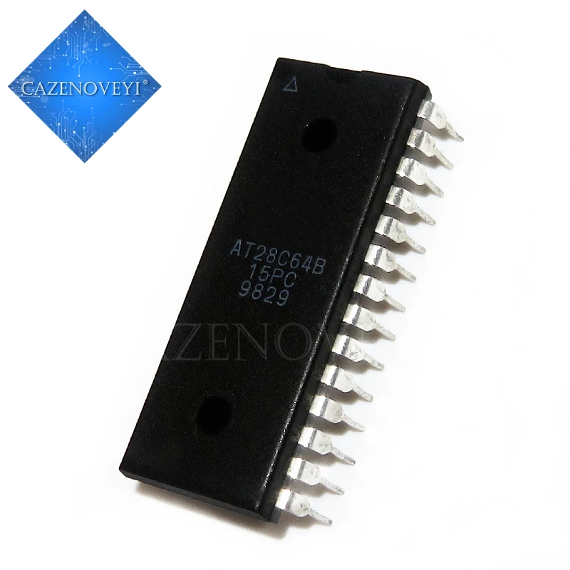 

10pcs/lot AT28C64B-15PC AT28C64B AT28C64 28C64 DIP-28 In Stock