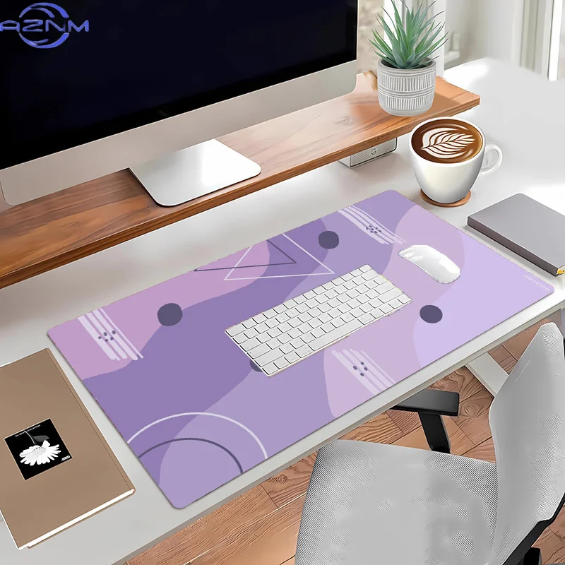 Large Non-Slip Rubber Gaming Office Mouse Pad, Washable Polyester Desk Mat, Suitable for Gamers, Office And Home Use, Remote Wor