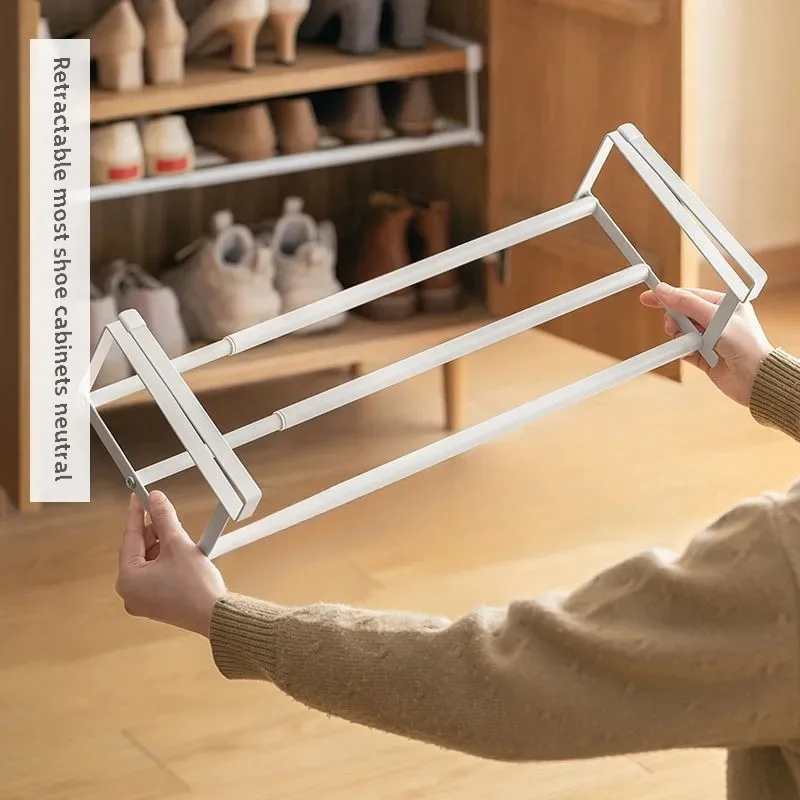 Adjustable Under‑Shelf Shoe Rack 3