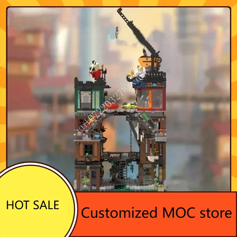 

3014 шт. (повторная) работа (ed) магазин MOC StreetView CityArchitecture креативный праздник DIYA сборочная игрушка на день рождения Рождественский подарок для детей
