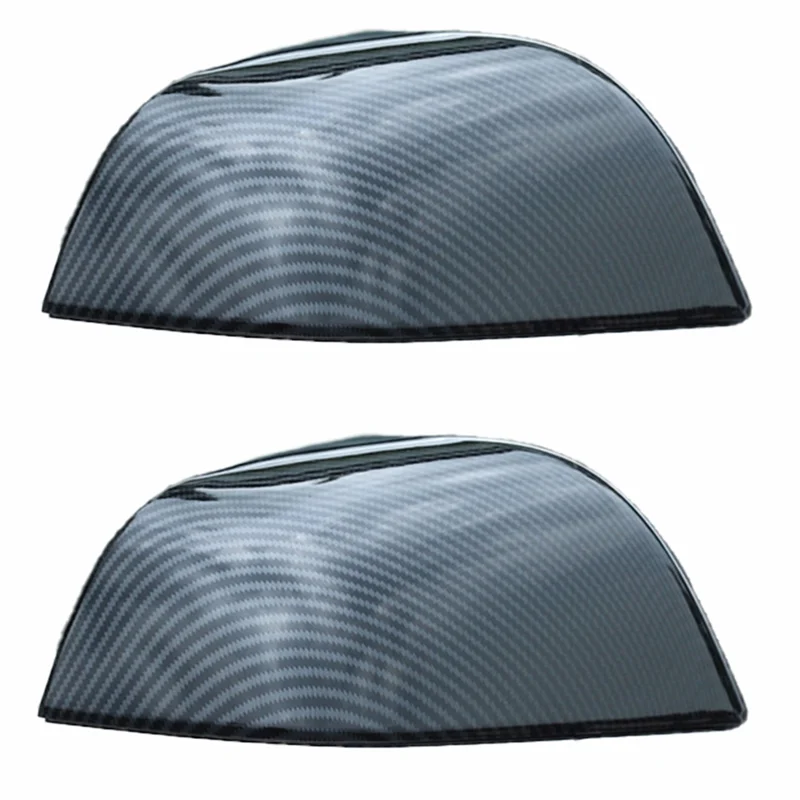 

Для Tesla Model3/Y защитный чехол для зеркала заднего вида, черненый карбоновый паяный размерный аксессуар, декоративный