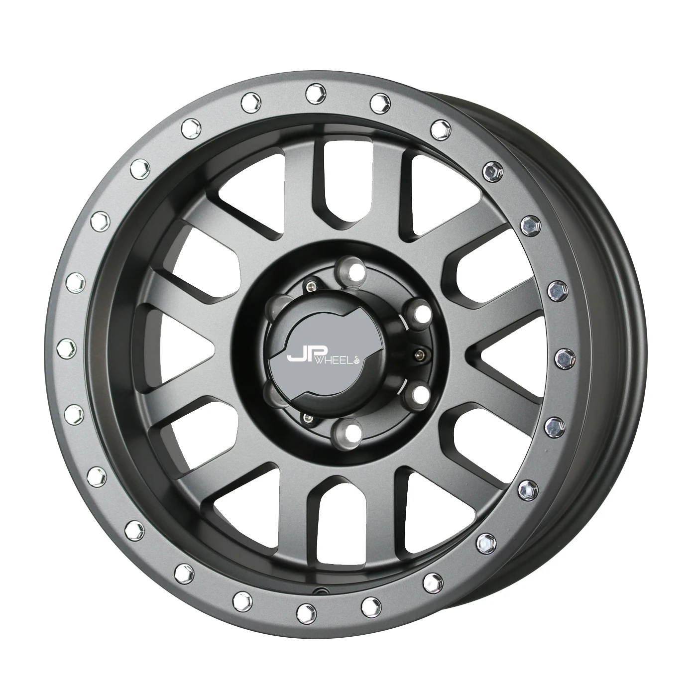 16-17 Inch 6 Hole Concave Alloy Wheel Rims Multi PCD Black Finish SUV Offroad WheelsW205,W213,W166,X156,W257