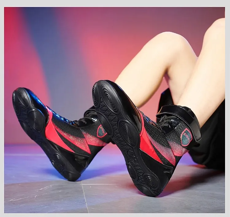 2025 وصول جديد الأكثر مبيعا للجنسين عالية الجودة عدم الانزلاق دائم أحذية المصارعة أحذية تدريب الملاكمة أحذية رياضية