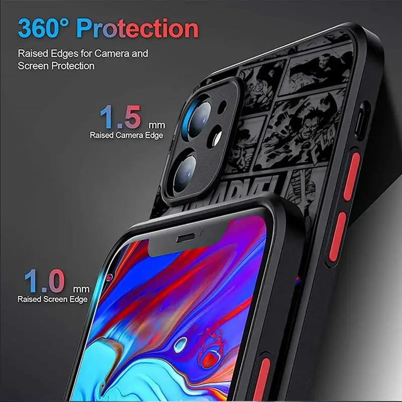 Marvel Rock Punk Spider Man Matte Case For Samsung Galaxy S24 S22 S23 S20 S21 S10 Plus Ultra FE Bumper Note 20 Cover