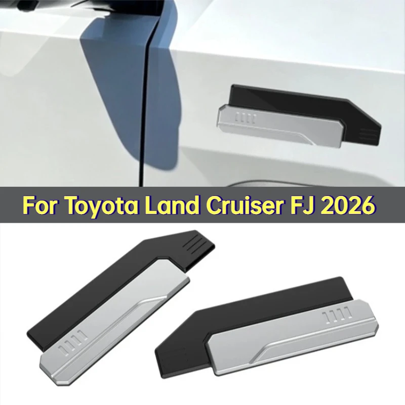 for-toyota-land-cruiser-fj-2026-car-front-fender-decorative-bright-strip-anti‑scratch-side-wheel-arch-trim-exterior-modified