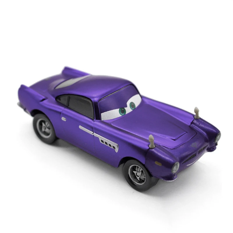 Cars Toy British Super Spy Finn McMissile 1:55 Diecast Model Basic And Cross Dressing Version Children's Alloy Toy Car