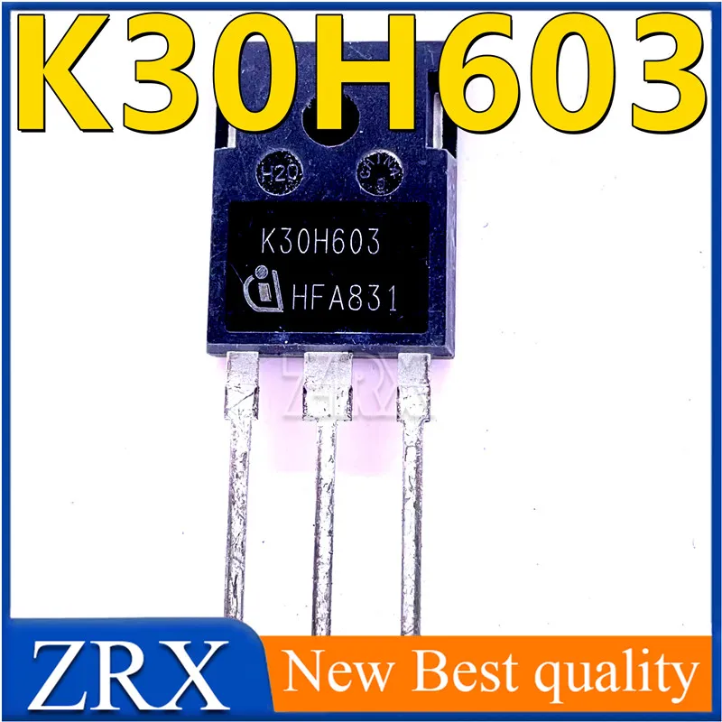 5Pcs/Lot K30H603 IKW30N60H3 New Imported Spot TO-247 600V 30A In Stock