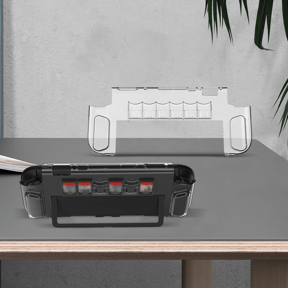 Набор аксессуаров 10 в 1 для Nintendo для Switch 2, защитный чехол для экрана, 6 колпачков для большого пальца, чехол для игровых карт