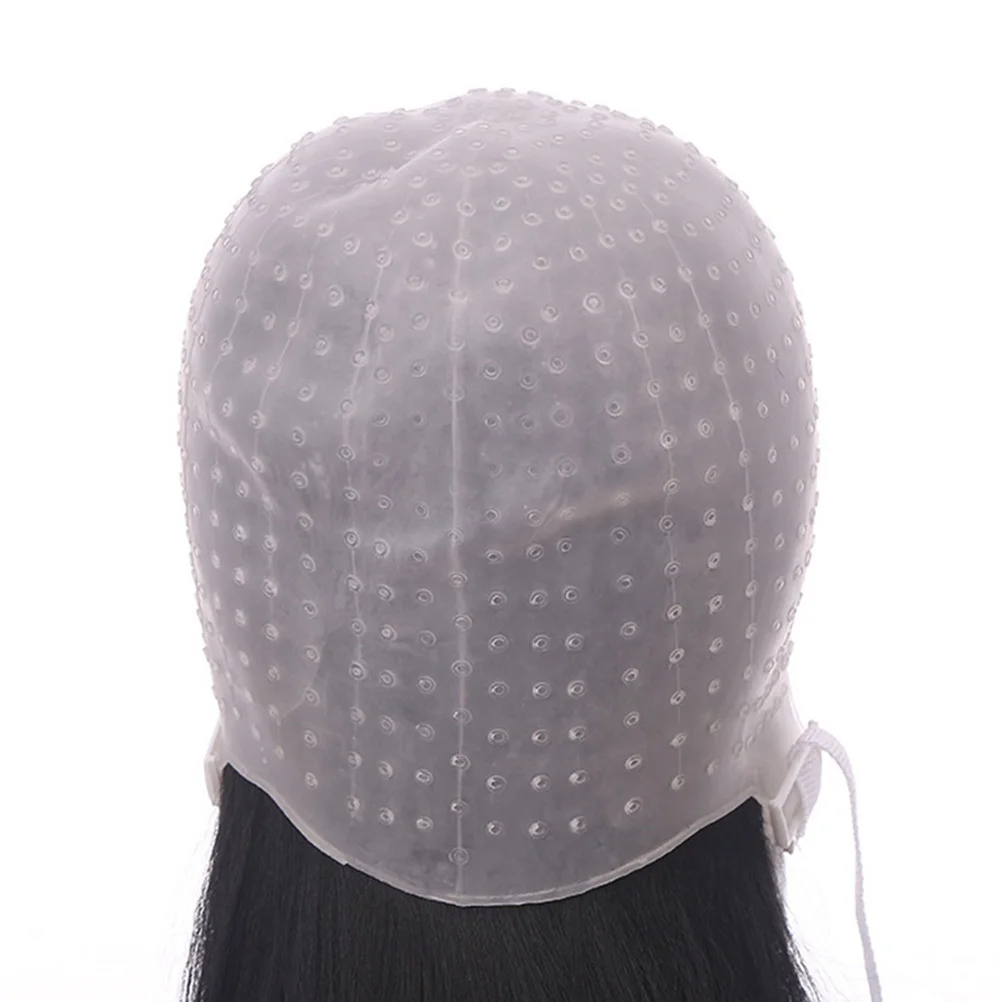 

2 комплекта многоразовых силиконовых шапочек для окрашивания волос, инструмент для мелирования, профессиональная шапка для самостоятельного окрашивания волос