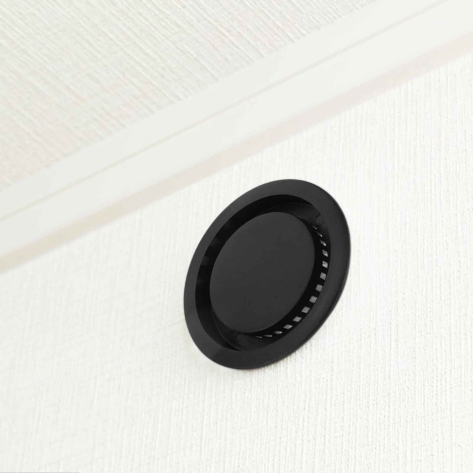 5 pezzi di copertura del foro di ventilazione Coperture magnetiche moderne dell'aria per il filtro circolare delle prese d'aria dell'armadio del pavimento della casa