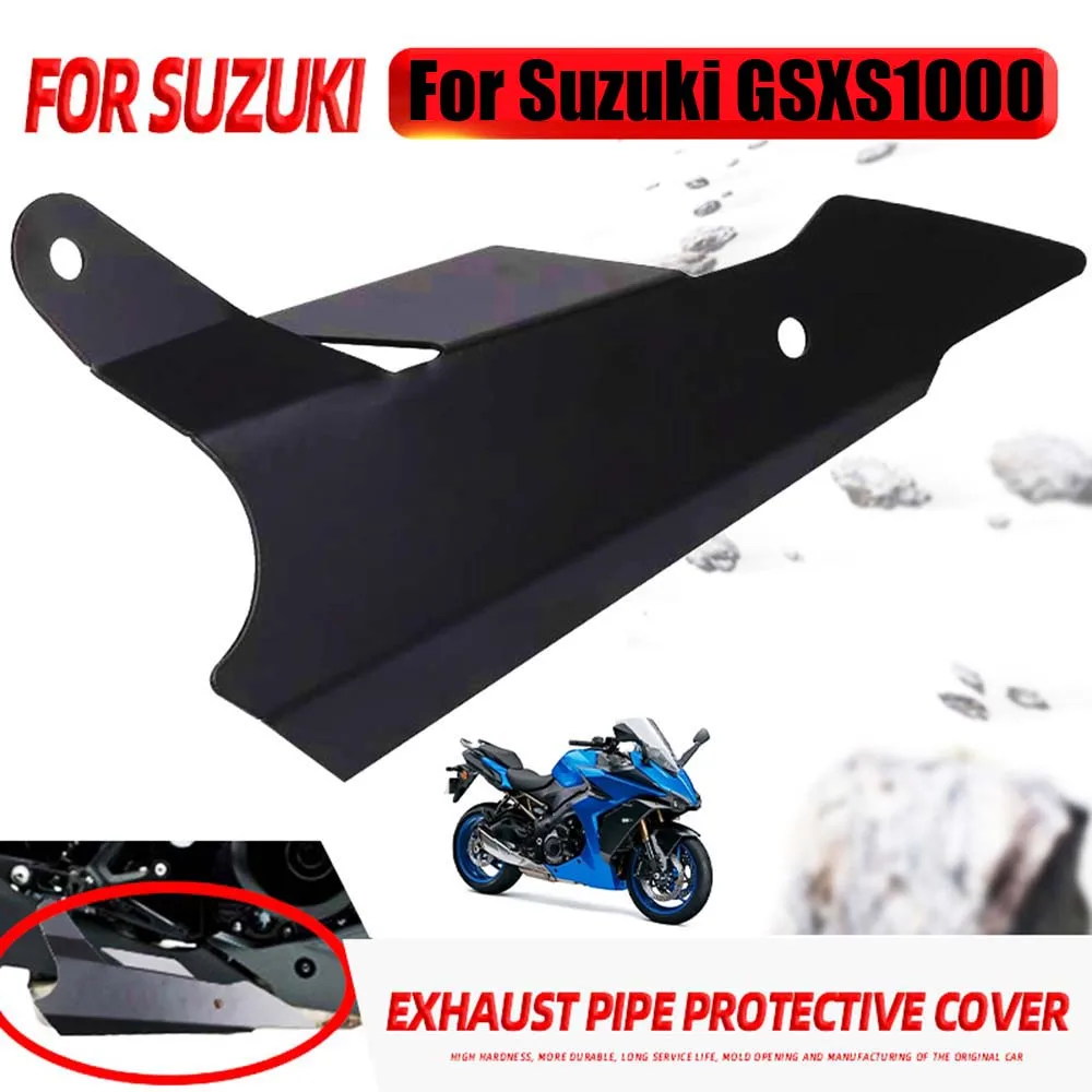 For SUZUKI GSX-S1000F GSXS GSX-S 1000 F 1000F GSXS1000F GSXS1000 Accessories Exhaust Middle Protection Cover Guard Protector